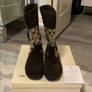 COACH Meyer 12CM Suede Boots